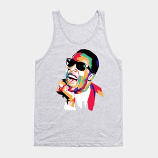 stevie wonder abstract Tank Top